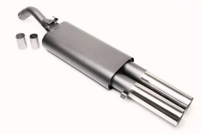 TA Technix Échappement Sport/Silencieux 2x76mm + ABE VW Golf 2 1,3 -1, 8 + Gti