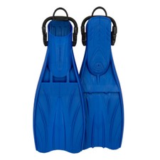 Palmes De Plongée Sherwood Triton À Talon Ouvert - Bleu Glacé - Toutes Tailles