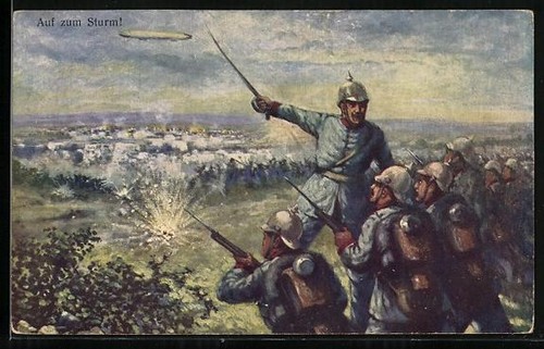 Carte postale liège soldats - postale,