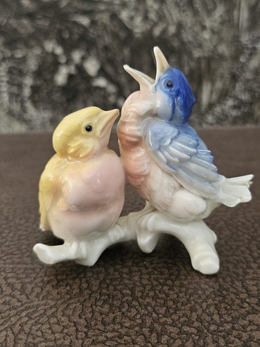 Oiseaux porcelaine saxe - porcelaine,