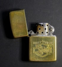 Zippo Rare réplique 1932, Harley Davidson1990 briquet original, laiton american