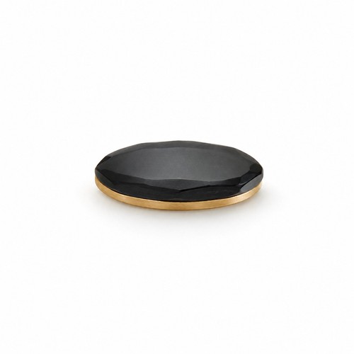 Pendantif bouton saphir or - -,