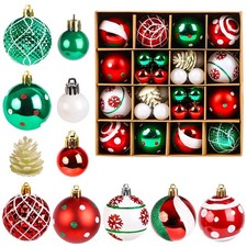 Lot de 42 boules de Noël