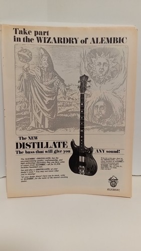 Alembic bass guitars 1981 - bass,
