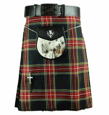 Black Stewart Scottish Mens