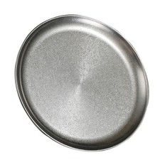  Barquette Alimentaire Plateau De Service Inox Rond Acier Inoxydable