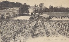 33 - postcard Pauillac (Gironde) Château Lafite / circa 1905 / VGC
