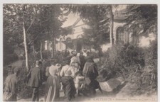 FRANCE Cauterets. Nouvaux Thermes de Cesar. Crowds at Thermal Baths. Spa Vintage