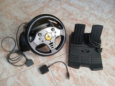 PS1 Steering Wheel with PS3 Adapter
