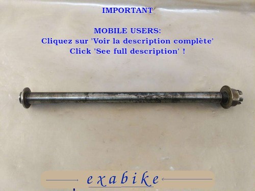 Axe roue arriere - de,