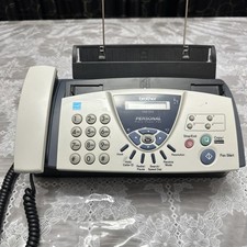 Brother FAX-575 Plain Paper Fax Machine Copier Office Tested Works! Professional