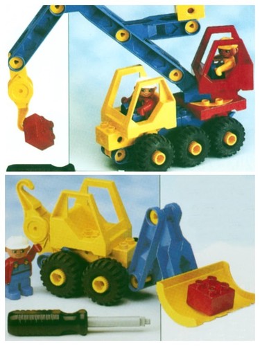 Lego duplo toolo - lego, chantier