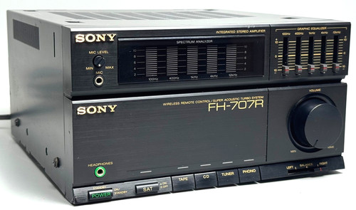 Sony 707r integrated stereo - integrated,