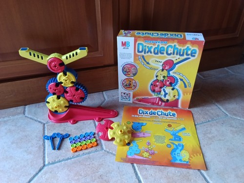 Jeu société dix - jeu, chute