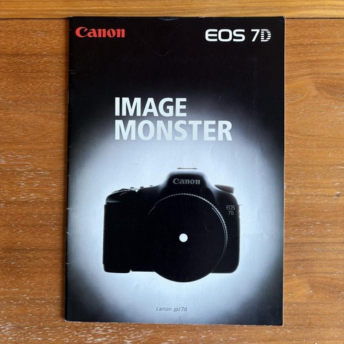 Catalogue canon eos - catalogue, 7d