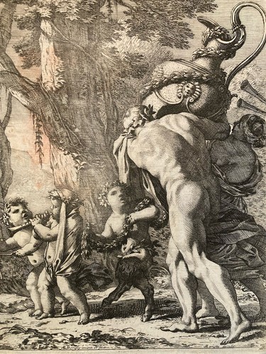 Engraving gravure portrait - gravure,