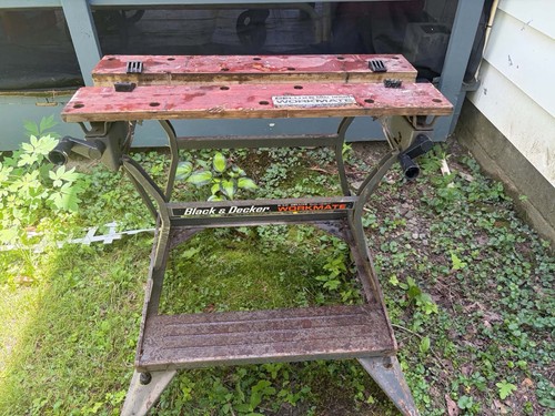 Vtg black and decker - black, workmate