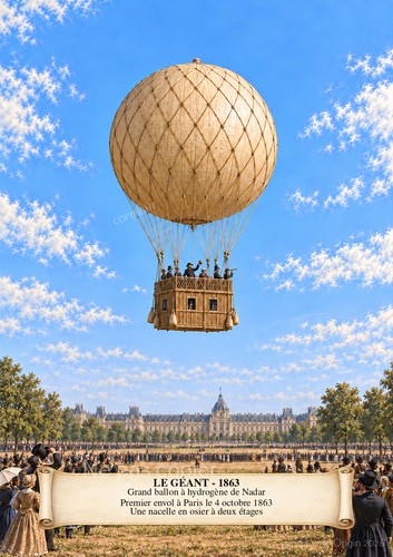 Geant nadar ballon - le,