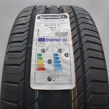 255 45 19 1X CONTINENTAL 255/45 R19 100V SUV Pneus D'Été 2024 COMME NEUF