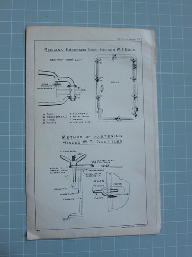 1911 seamanship imprimé - seamanship, ~