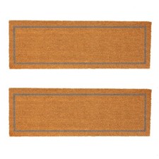 2x Coir Double Porte