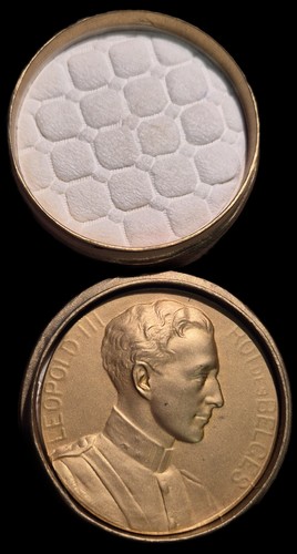 Médaille leopold iii roi - leopold, des