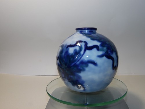 Vase boule porcelaine de - vase,