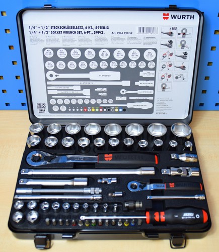 Würth coffret cliquet 4 - würth,