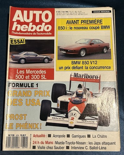 Auto hebdo autohebdo - auto, du