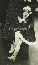 Patineuse sur glace vers 1930 agence Trampus patins à glace patinage