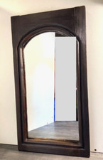 Antique Decorative Mirror Framing Solid Oak Wood Molded Vintage Art