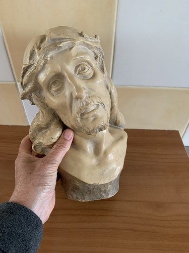 Sculpture buste christ en - sculpture,