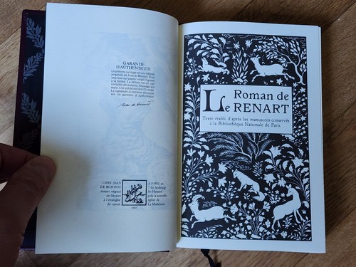 1989 roman le renard - 1989, de