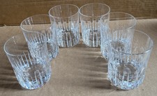 Lot of 6 Baccarat Crystal
