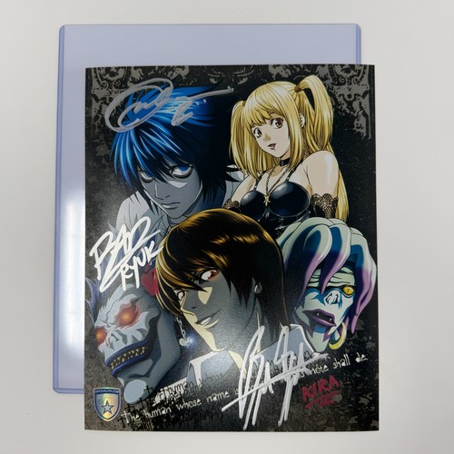 Signed death note - note, 8x10