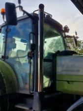 Angled Exhaust Stack 4" Stainless Steel Universal Tractor Truck Big Rigs Semi