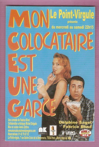 Blind carte postale spectacle - blind,