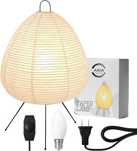 Japanese paper lantern lamp - japanese,