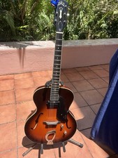 Guild T-50 Slim Hollowbody Guitar, Rosewood Fretboard, Vintage Sunburst