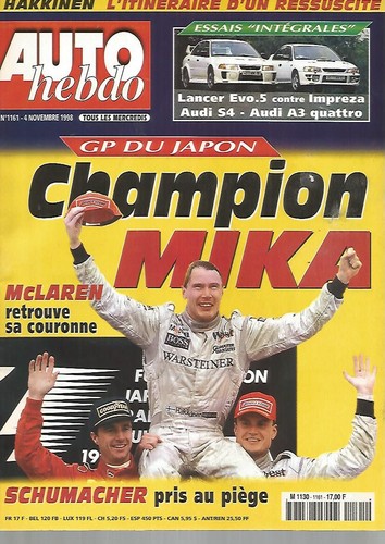 Auto hebdo 1161 - japon, 98