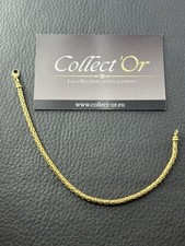 Bracelet mailles palmier - Or