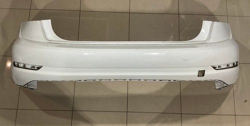 Rear bumper cover white - cover, 2019