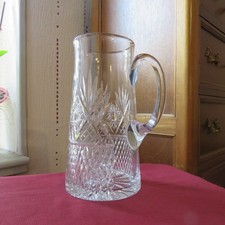water pitcher: crystal jug cut from saint louis or lorraine to define