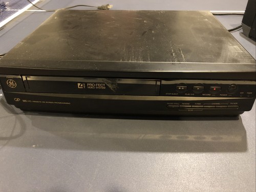 Vg4010 vhs vcr - ge,