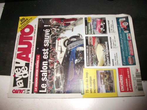 Revue vie de l - la, l'auto