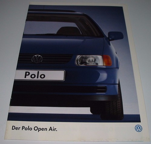 Car brochure catalogue polo - catalogue, vw