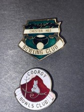 Lot De 2 Broches Broche Club