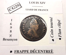 Frappe décentrée - Louis XIV