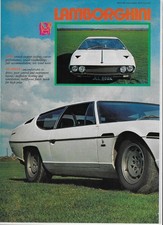 1972 Lamborghini Espada (Series II): 7-page Motor magazine road test