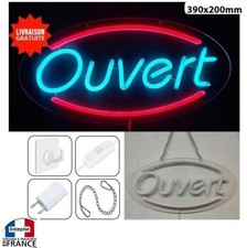 Panneau enseigne lumineuse